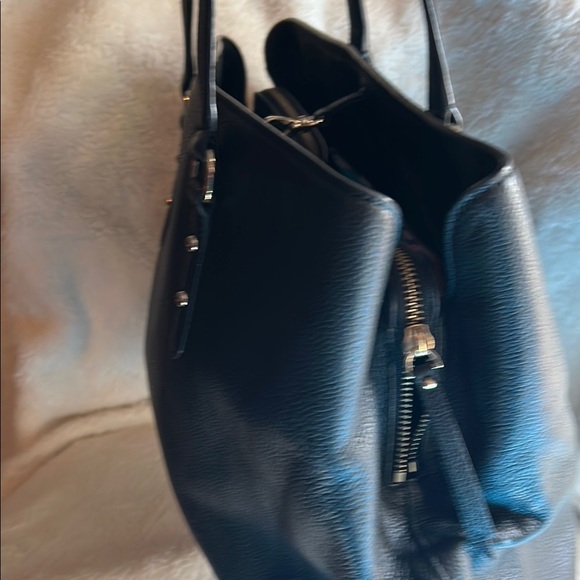 Kate Spade Black Leather Tote Bag - Picture 9 of 16